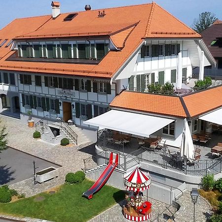 Gasthof Zum Schluessel La Meridienne Fribourg Sa Ueberstorf 외부 사진