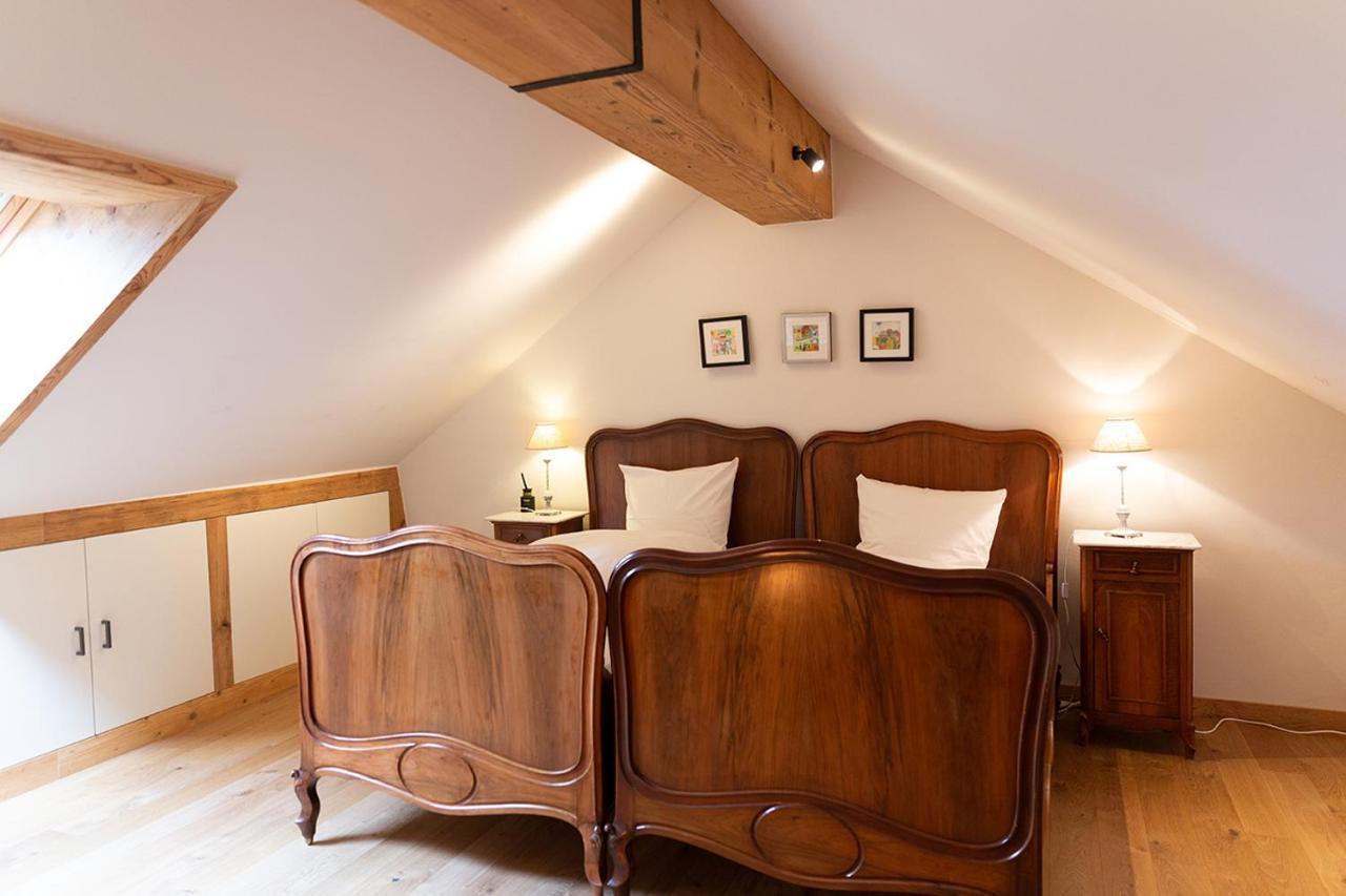 Gasthof Zum Schluessel La Meridienne Fribourg Sa Ueberstorf 외부 사진