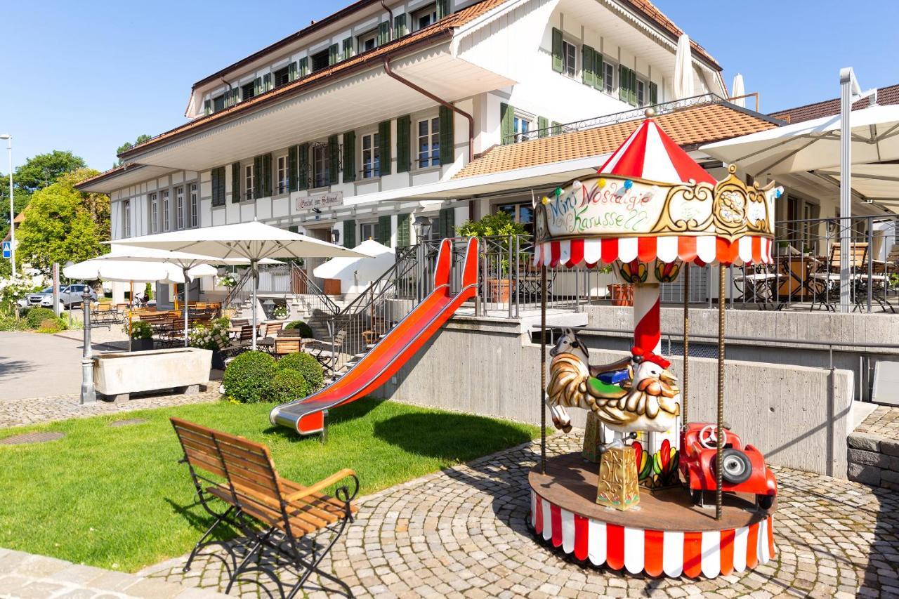 Gasthof Zum Schluessel La Meridienne Fribourg Sa Ueberstorf 외부 사진