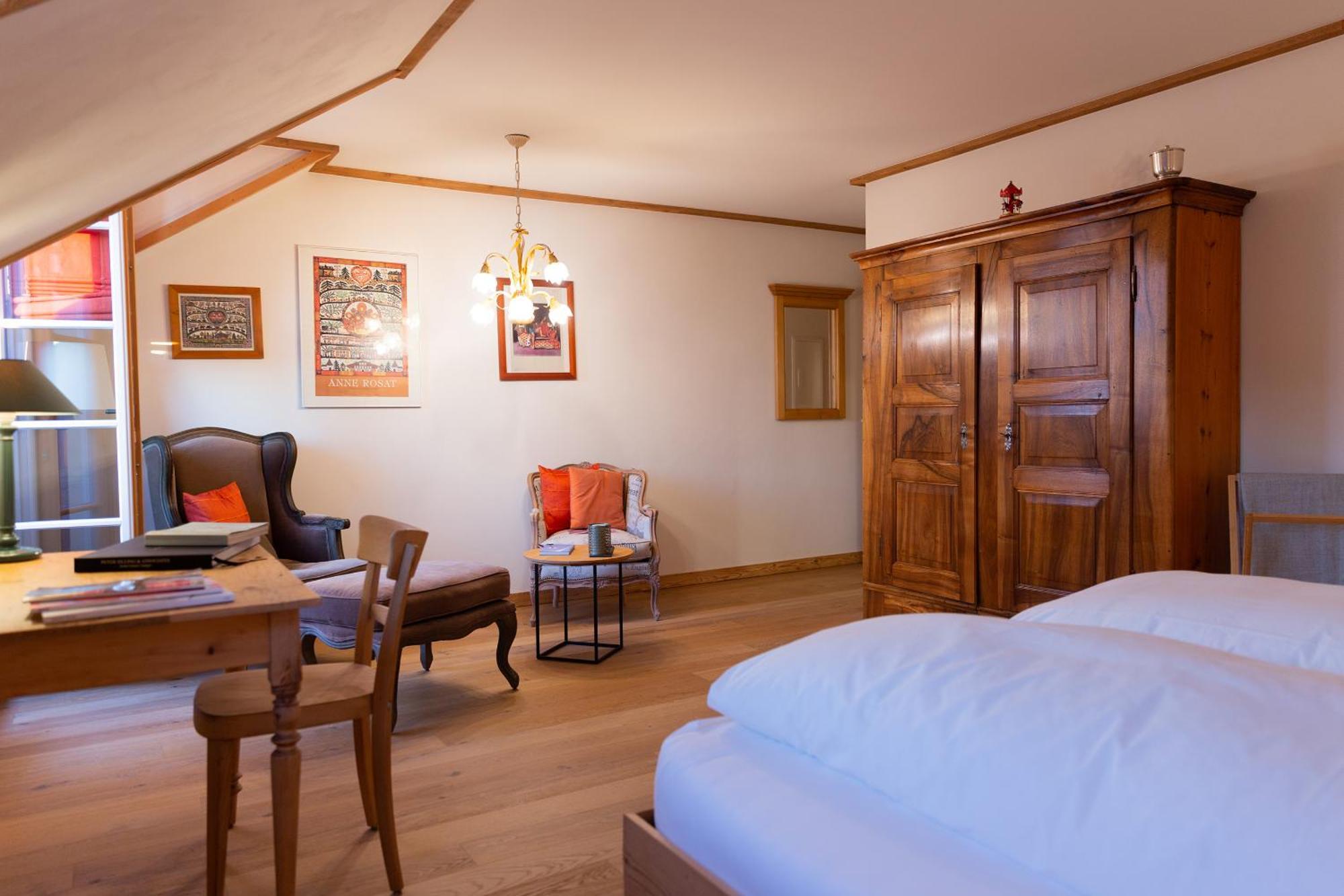 Gasthof Zum Schluessel La Meridienne Fribourg Sa Ueberstorf 객실 사진
