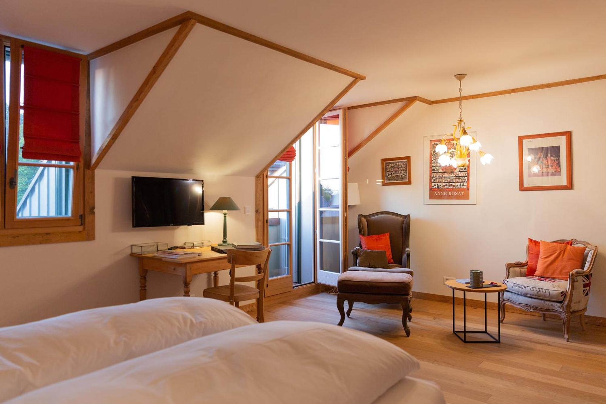 Gasthof Zum Schluessel La Meridienne Fribourg Sa Ueberstorf 객실 사진